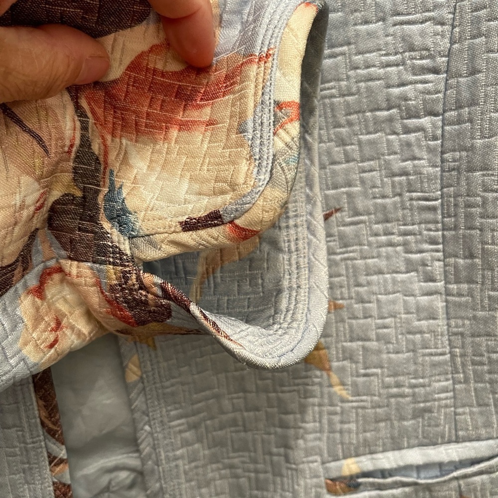 Liz Claiborne Studio | Floral Quilted Jacket - Picture 4 of 6